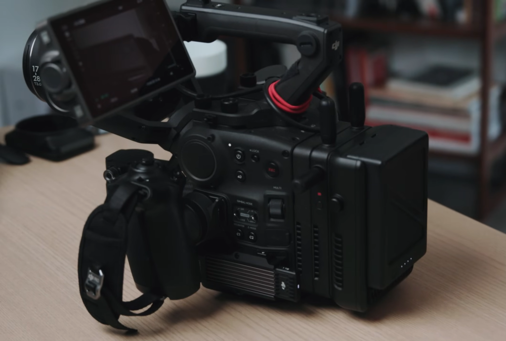 adolescence DJI Ronin 4D camera